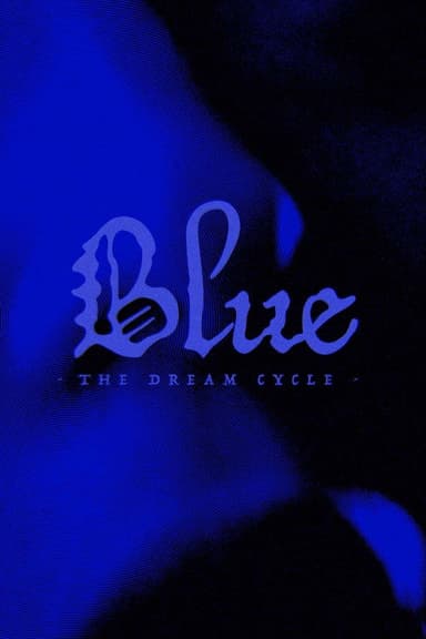 Blue poster