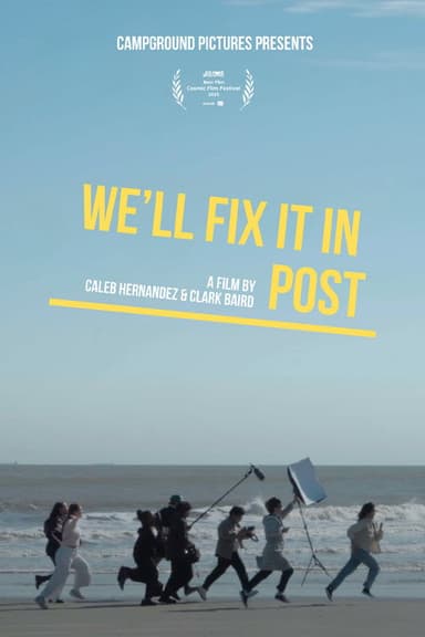 We'll Fix it in Post poster