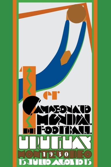 1930-1950 World Cup Official documentary poster
