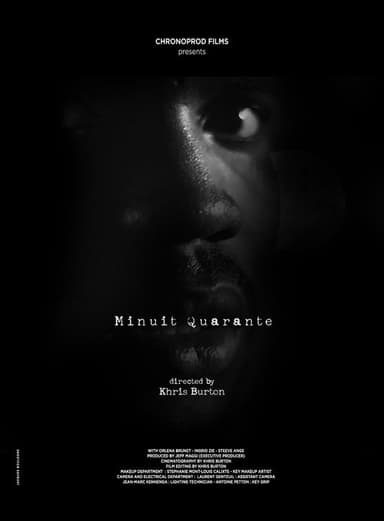 Minuit Quarante poster