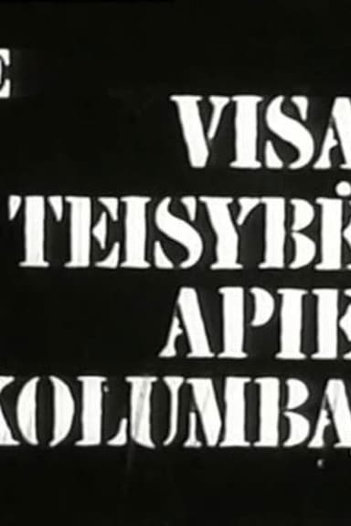 All Truth About Columbus poster