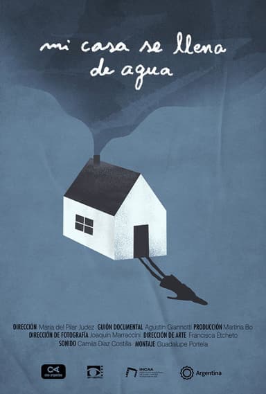 Mi casa se llena de agua poster