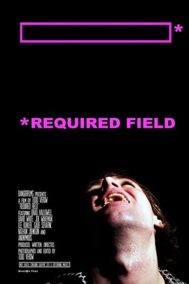 Required Field poster