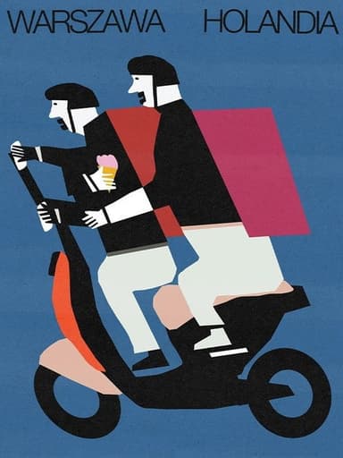 Warsaw, Netherlands poster