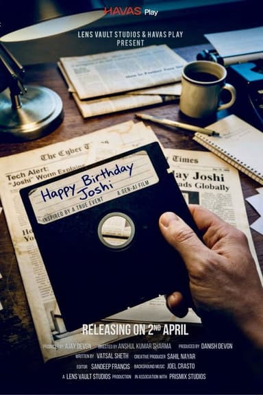 Happy Birthday Joshi poster