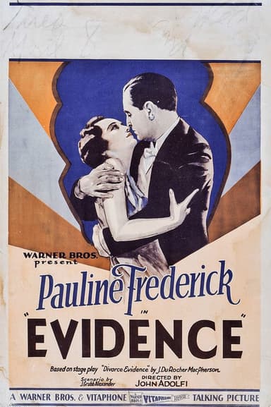 Evidence poster