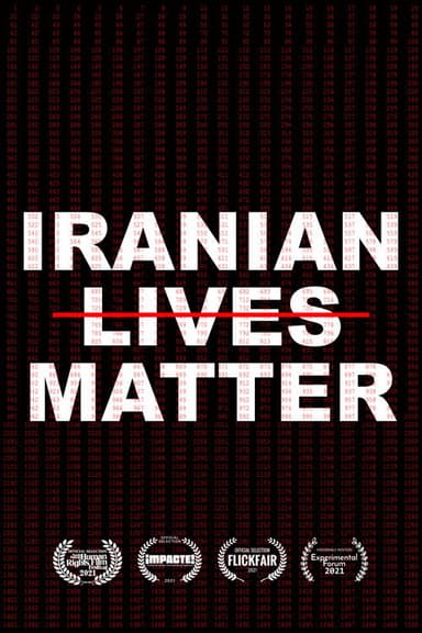 Iranian Lives Matter poster
