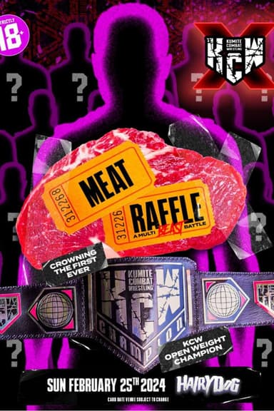 KCW: X poster