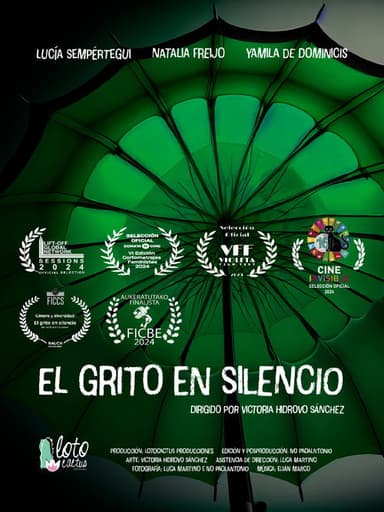 El grito en silencio poster