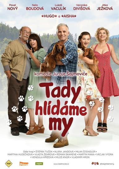 Tady hlídáme my poster