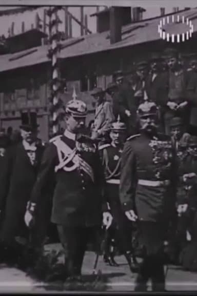 Kaiser Wilhelm II. beim Besuche der Vulkan-Werft in Stettin am 4. Mai 1897 poster
