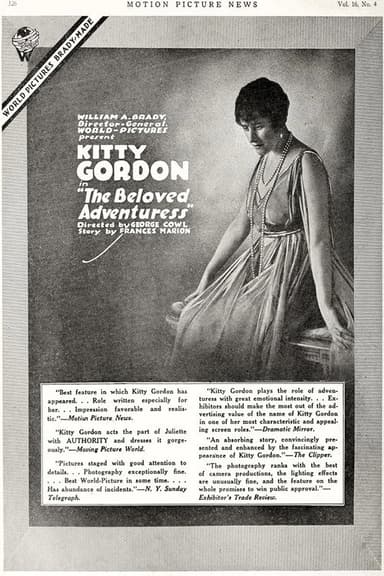 Beloved Adventuress poster