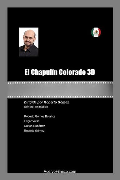 The Red Grasshopper 3D poster