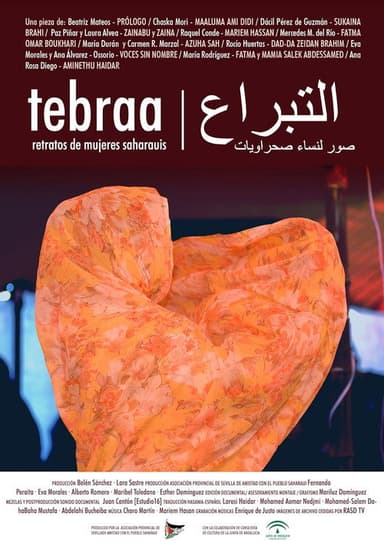 Tebraa, portraits of Sahrawi women poster