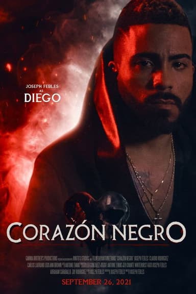 Corazón negro poster