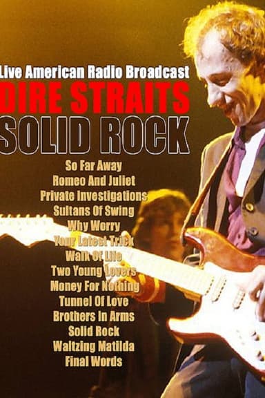 Dire Straits Solid Rock 2020 poster