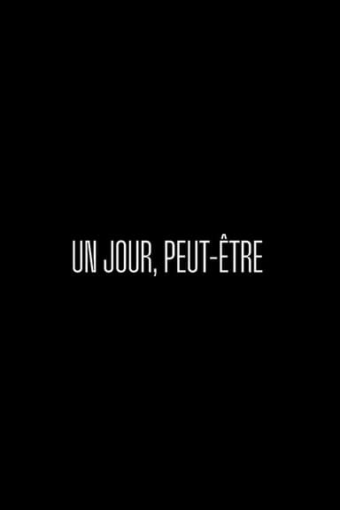 Un jour peut-être poster
