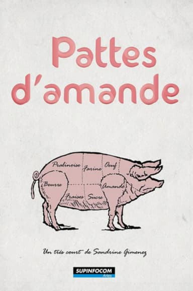 Pattes d'amande poster