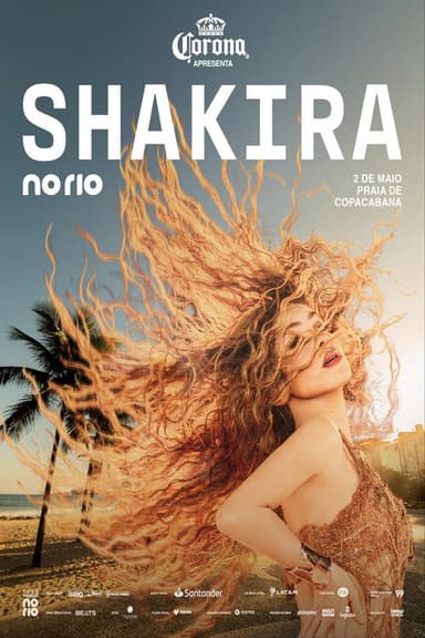 Shakira no Rio poster