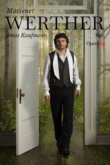 The Metropolitan Opera: Werther poster