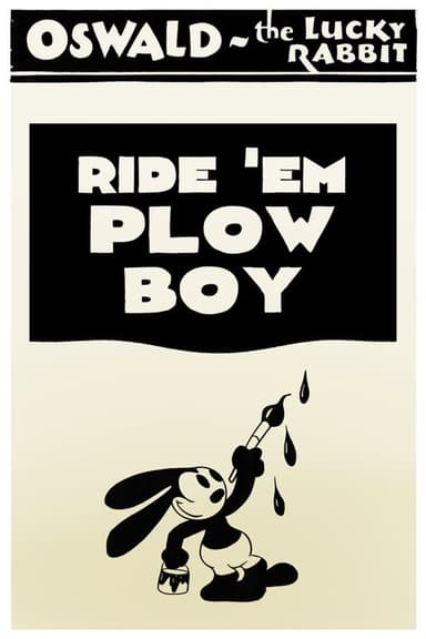 Ride 'Em Plow Boy poster