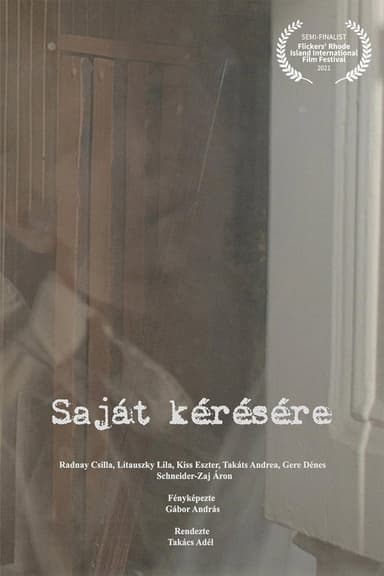 At His Own Request poster