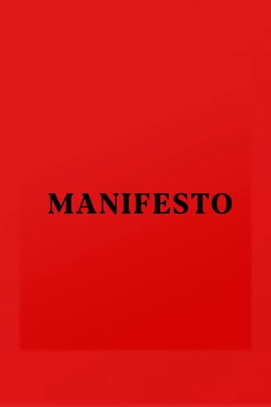 MANIFESTO poster