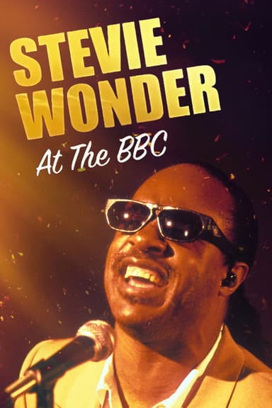 Stevie Wonder at the BBC poster