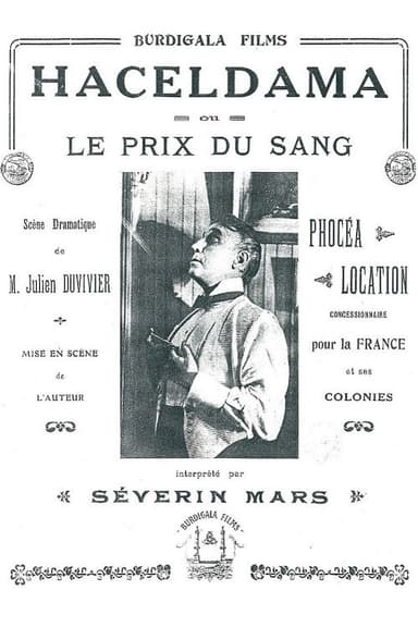Haceldama, or The Price of Blood poster