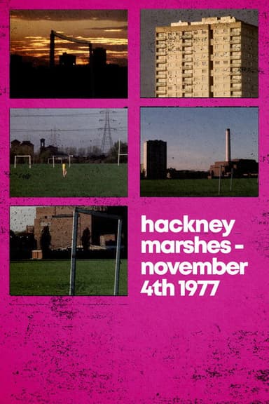Hackney Marshes – November 4th 1977 poster