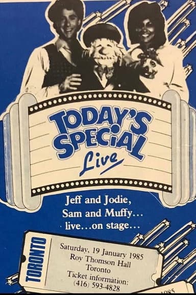 Today's Special: Live on Stage poster
