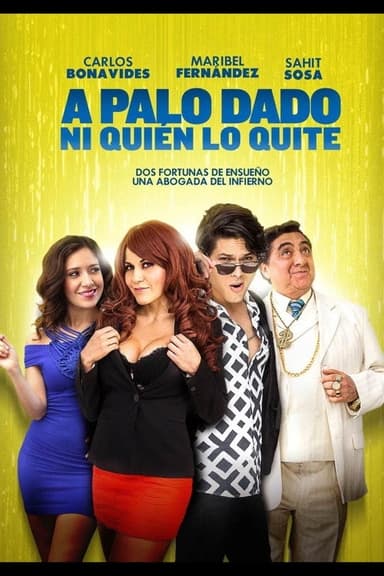A Palo dado ni quien lo quite poster