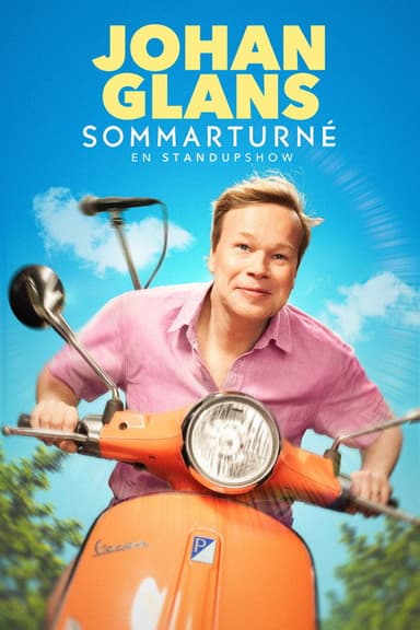 Johan Glans sommarturné - en standupshow poster