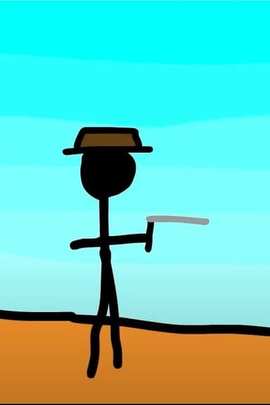 Cowboy vs Pirate poster