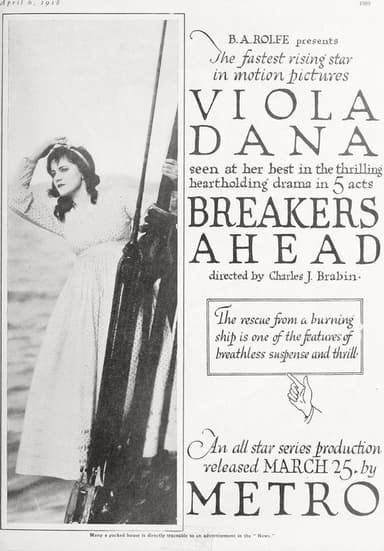 Breakers Ahead poster
