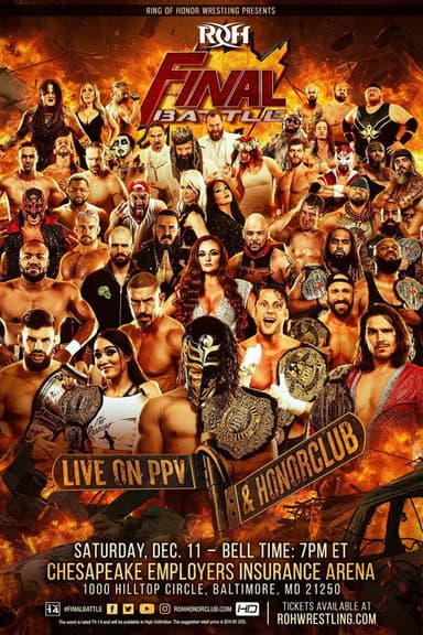 ROH: Final Battle 2021 poster