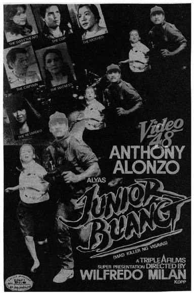 Alyas Junior Buang Mad Killer Ng Visayas poster