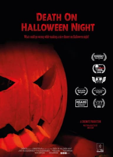 Death on Halloween Night poster