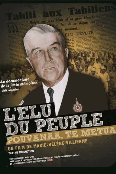 L'élu du peuple - Pouvanaa te metua poster