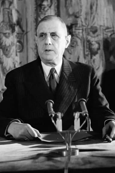 De Gaulle : le retour poster