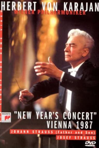 Neujahrskonzert der Wiener Philharmoniker 1987 poster