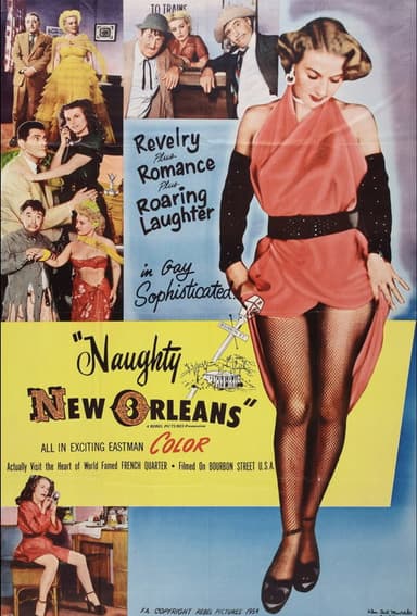Naughty New Orleans poster