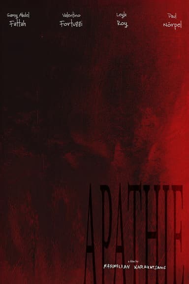 Apathie poster