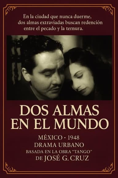 Dos almas en el mundo poster