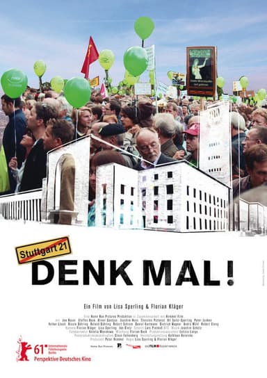Stuttgart 21 - Denk mal! poster