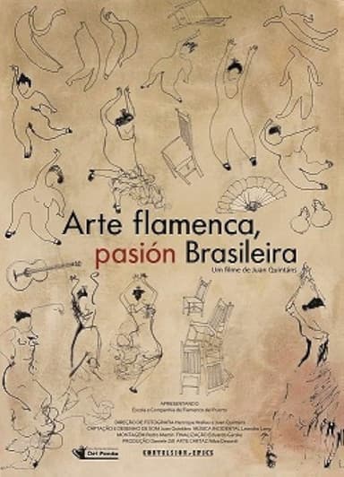 Arte flamenca, pasión brasileira poster