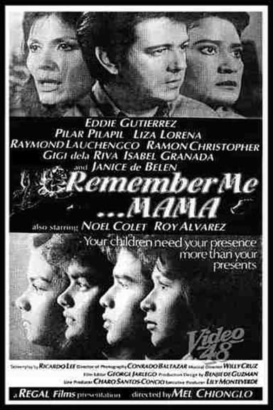 Remember Me, Mama poster