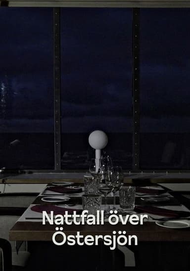 Nattfall över Östersjön / Öö Saabumine Läänemeeel poster