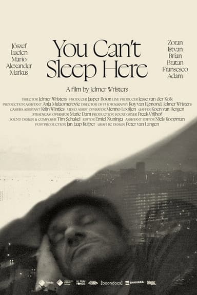 You Can't Sleep Here poster