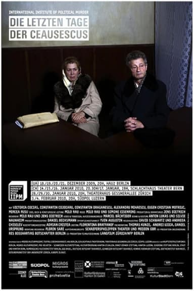 The Last Days of the Ceaușescus poster